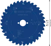 Bosch EXPERT Wood cirkelzaagblad 216 x 2,3/1,6 x 30 mm, T36