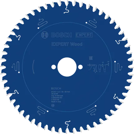 EXPERT Wood Cirkelzaagblad 210 x 2,4/1,8 x 30 mm T56