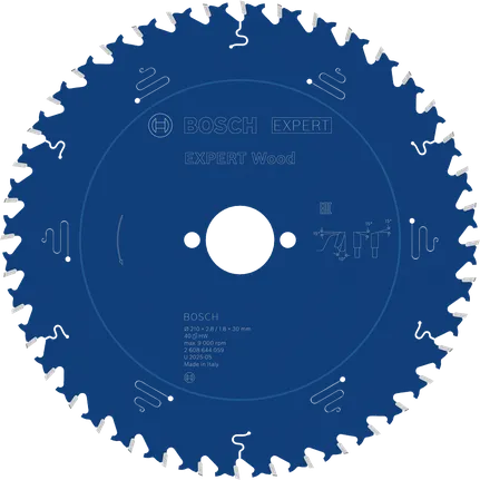 EXPERT Wood Cirkelzaagblad 210 x 2,8/1,8 x 30 mm T40