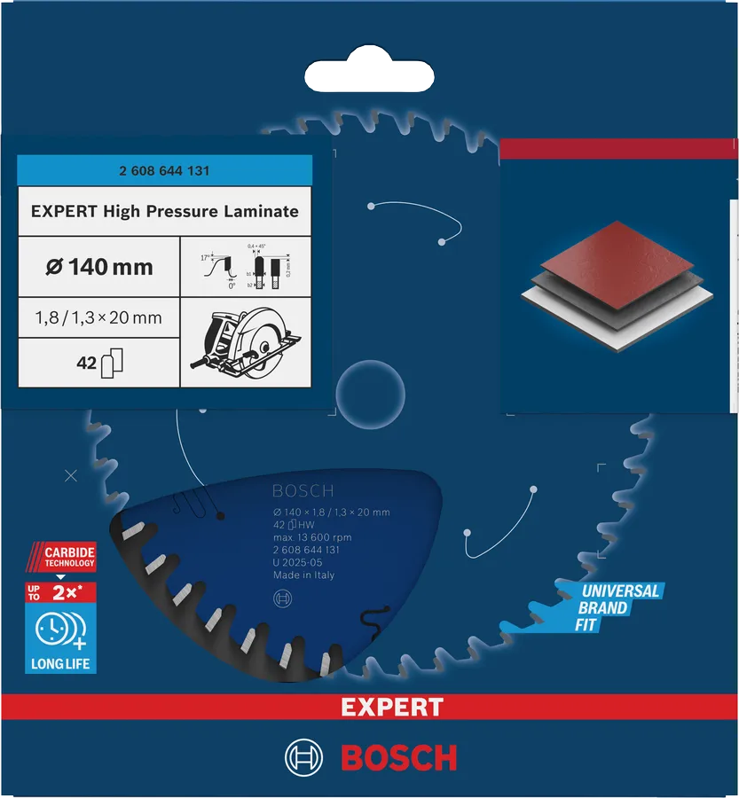 EXPERT High Pressure Laminate Cirkelzaagblad