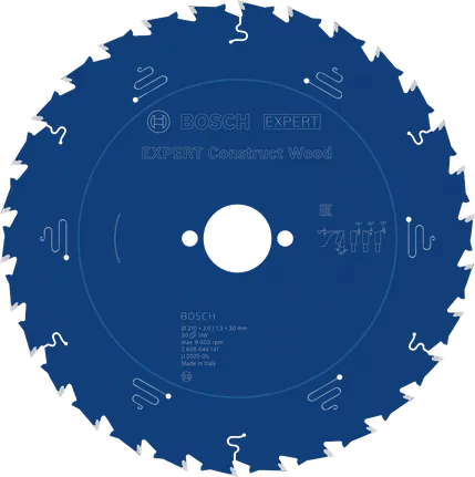 EXPERT Construct Wood Cirkelzaagblad 210 x 2/1,3 x 30 mm