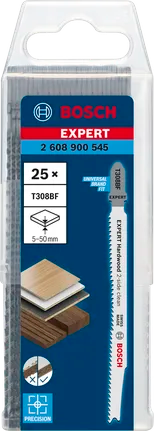 EXPERT Hardwood 2 Side Clean T308BF Decoupeerzaagblad