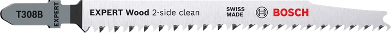 Bosch EXPERT Wood 2 Side Clean T 308 B Decoupeerzaagblad 3 Delig