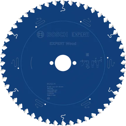 EXPERT Wood Cirkelzaagblad 230 x 2,5/1,8 x 30 mm T48