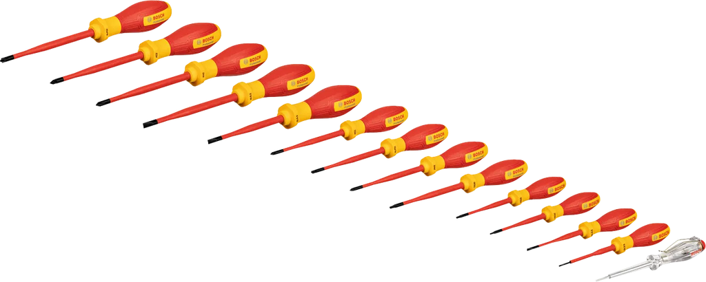 VDE Gemengde Schroevendraaierset 14 Delig Professional