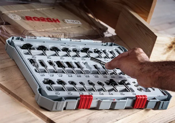 Bosch PRO Gemengde Frezenset – 15-delig