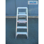 SOLIDE Dubbele trapladder 2x5 treden