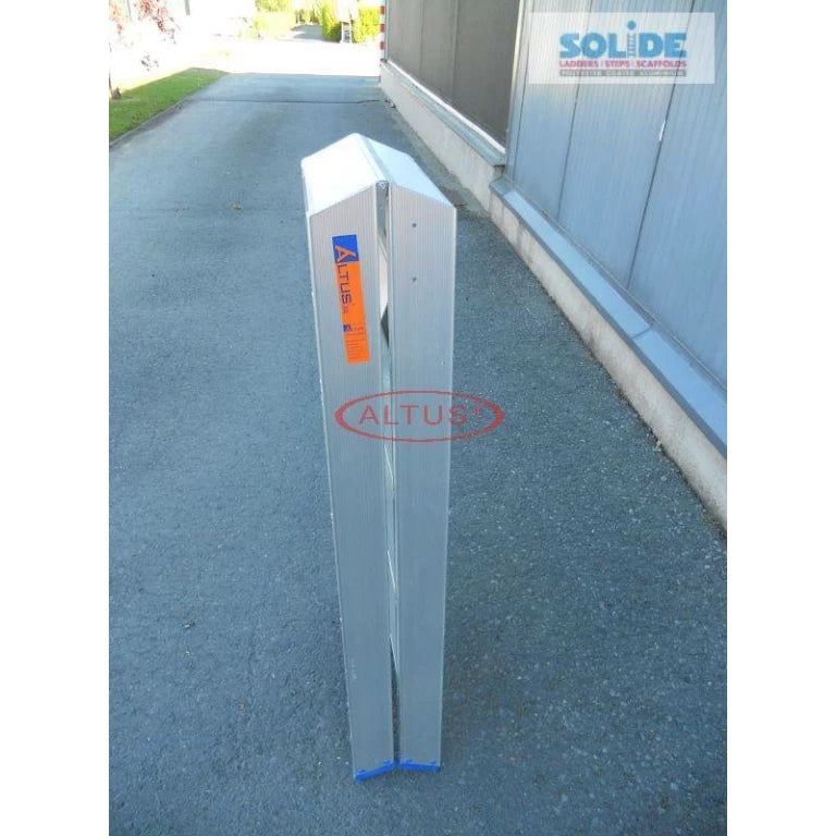 SOLIDE Dubbele trapladder 2x5 treden