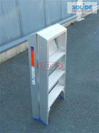 SOLIDE Dubbele trapladder 2x4 treden