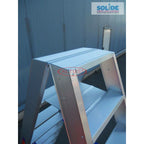 SOLIDE Dubbele trapladder 2x5 treden