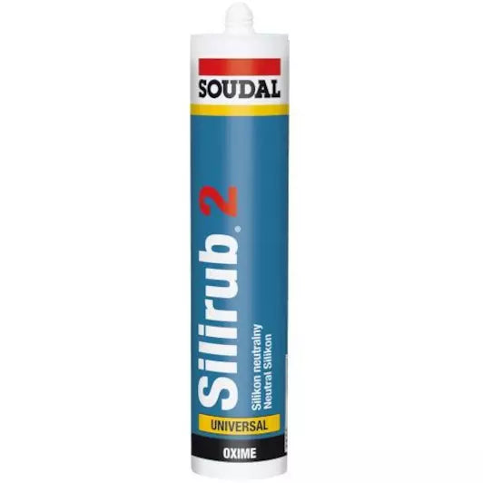 SOUDAL 300mL Silirub 2 White 15
