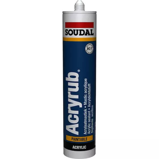 SOUDAL 310mL Acryrub White 15