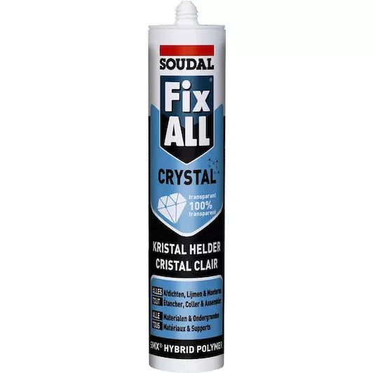 SOUDAL 290ml Fix All Crystal