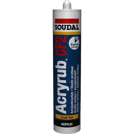 SOUDAL 310mL Acryrub CF2 wit